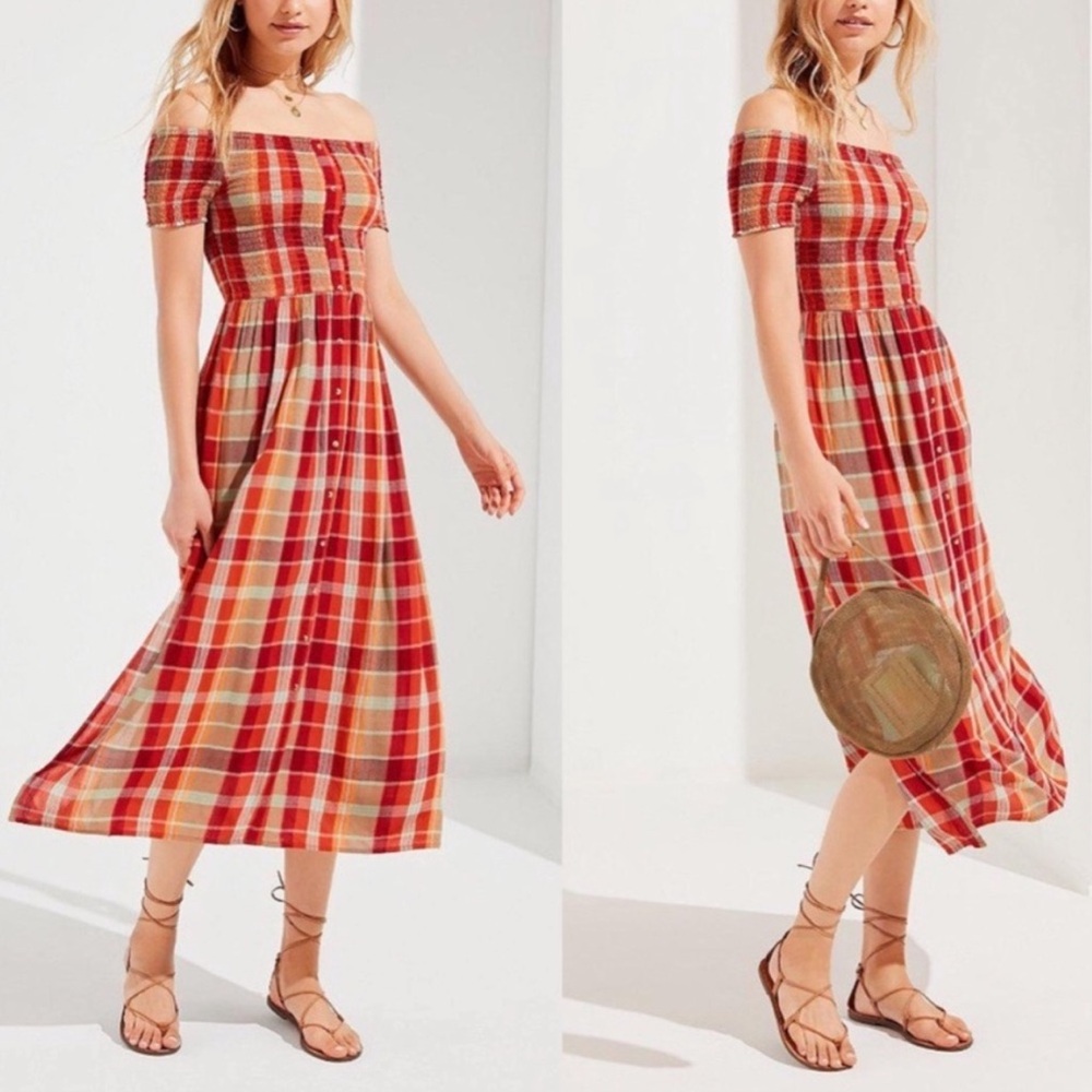 SOLD Urban Outfitters Monica Midi Dress